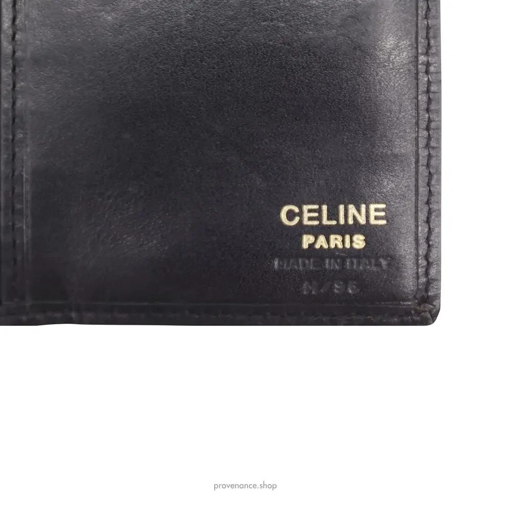 🔴 Celine Triomphe Long Wallet - Black - Picture 6 of 8